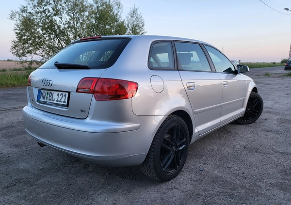 Audi A3 cena 17900 przebieg: 155000, rok produkcji 2005 z Gogolin małe 379